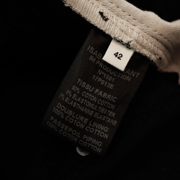 Isabel Marant Étoile ‘Haven’ Pants | Whipstitch Stripe & Raw Hem Street Luxe - Picture 8 of 10